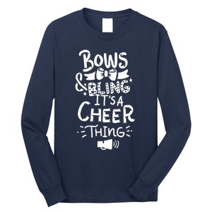 Cheerleading Cheerleader Football Gift Long Sleeve Shirt