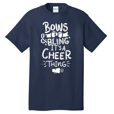 Cheerleading Cheerleader Football Gift Tall T-Shirt