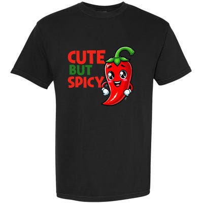 Cute Chili Funny Cute But Spicy Baby Garment-Dyed Heavyweight T-Shirt