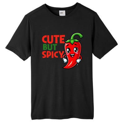 Cute Chili Funny Cute But Spicy Baby Tall Fusion ChromaSoft Performance T-Shirt