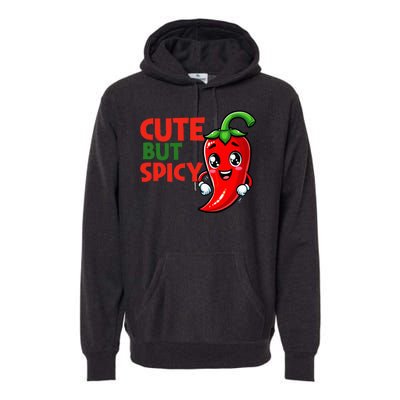 Cute Chili Funny Cute But Spicy Baby Premium Hoodie