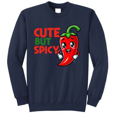 Cute Chili Funny Cute But Spicy Baby Sweatshirt