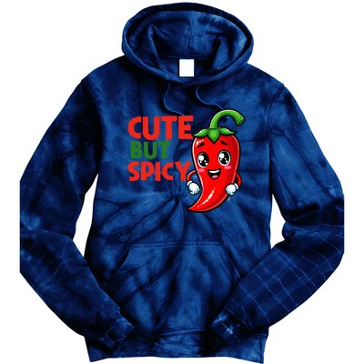 Cute Chili Funny Cute But Spicy Baby Tie Dye Hoodie