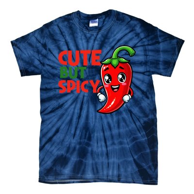 Cute Chili Funny Cute But Spicy Baby Tie-Dye T-Shirt