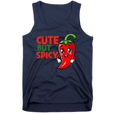 Cute Chili Funny Cute But Spicy Baby Tank Top