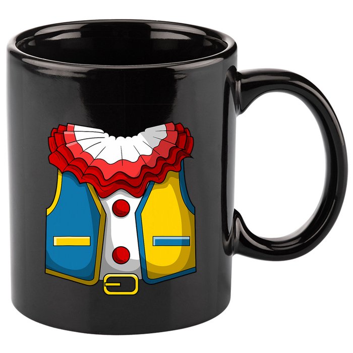 Clown Costume Funny Circus Play Halloween 11oz C Handle Ceramic Mug