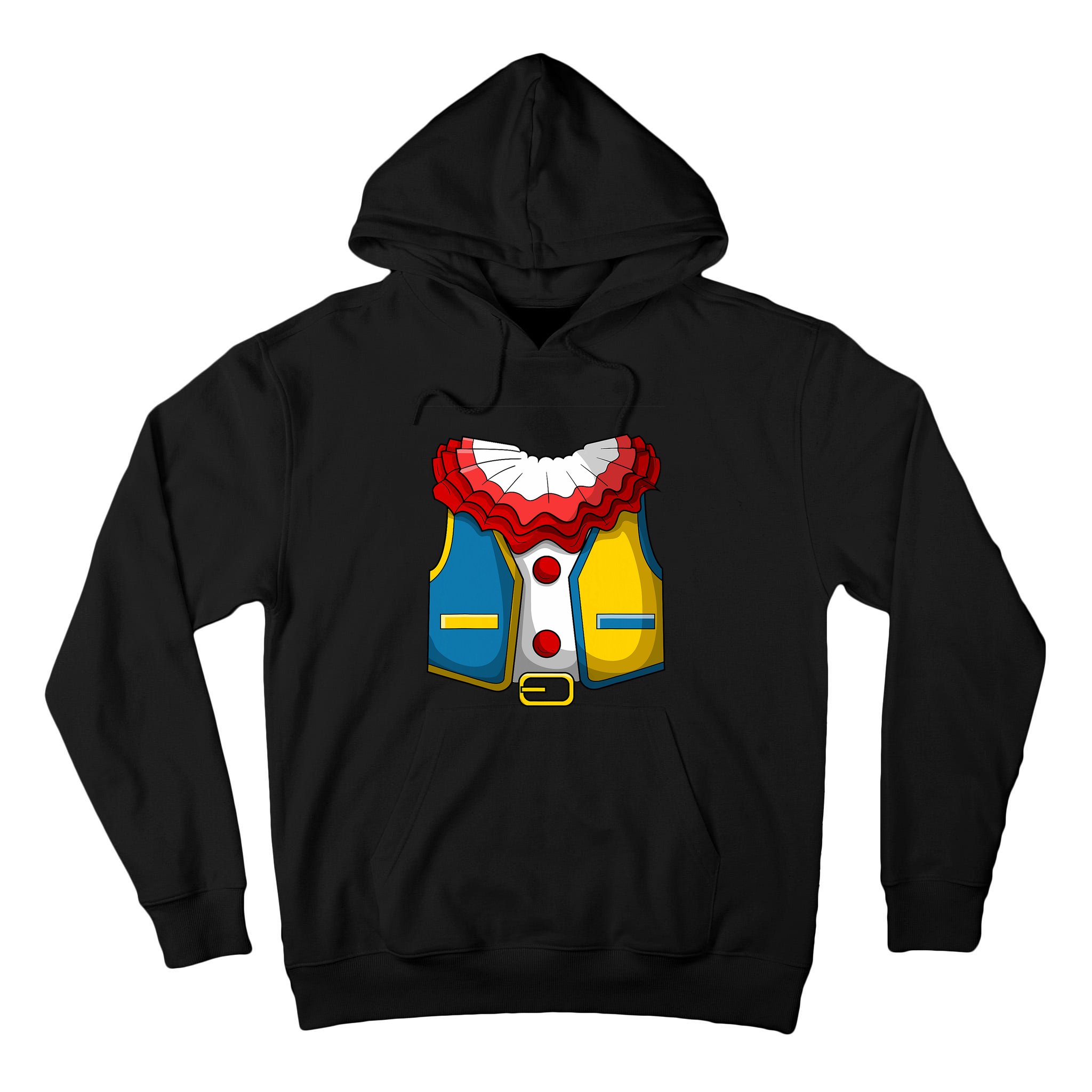 Clown Costume Funny Circus Play Halloween Tall Hoodie