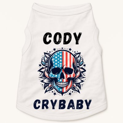 Cody Crybaby Funny Cody Crybaby Pro Wrestling Fans Rhodes Doggie Tank