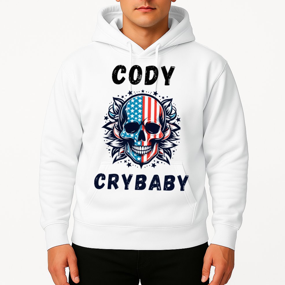 Cody Crybaby Funny Cody Crybaby Pro Wrestling Fans Rhodes Hoodie