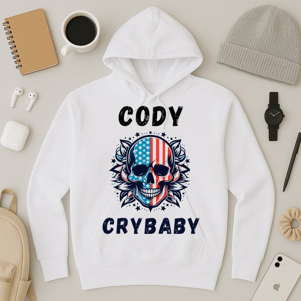 Cody Crybaby Funny Cody Crybaby Pro Wrestling Fans Rhodes Hoodie