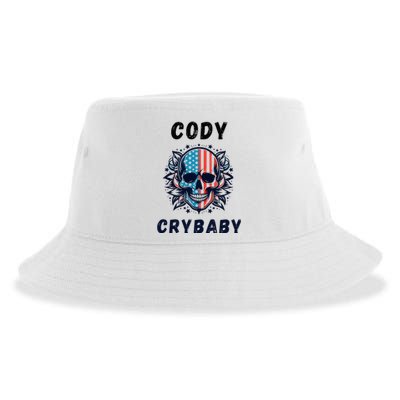 Cody Crybaby Funny Cody Crybaby Pro Wrestling Fans Rhodes Sustainable Bucket Hat