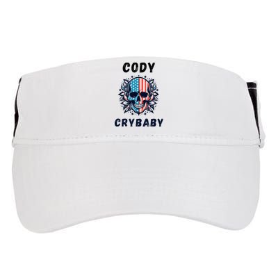 Cody Crybaby Funny Cody Crybaby Pro Wrestling Fans Rhodes Adult Drive Performance Visor