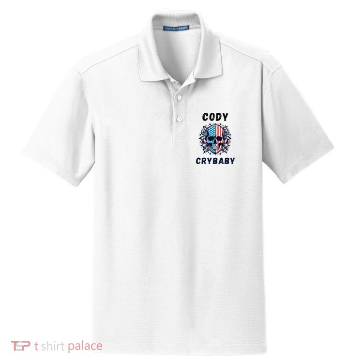Cody Crybaby Funny Cody Crybaby Pro Wrestling Fans Rhodes Dry Zone Grid Polo