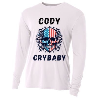 Cody Crybaby Funny Cody Crybaby Pro Wrestling Fans Rhodes Cooling Performance Long Sleeve Crew