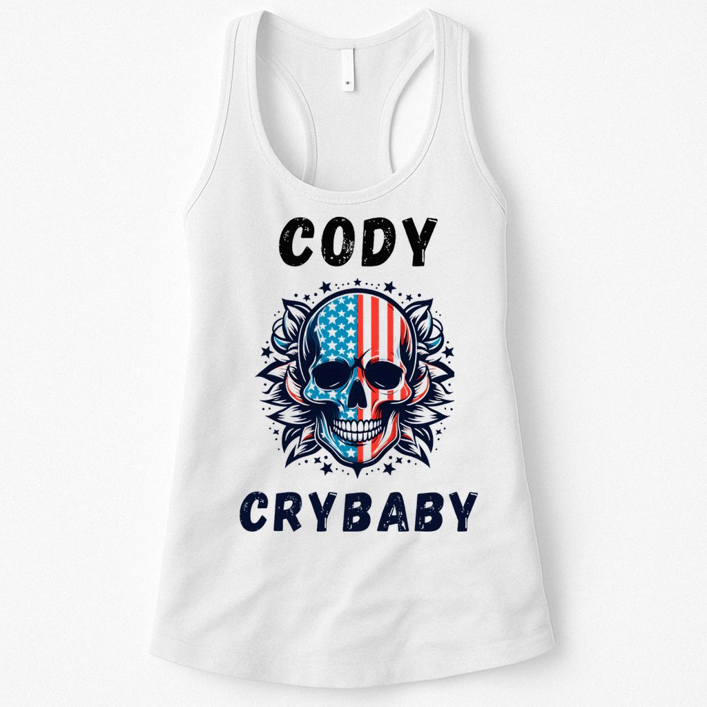 Cody Crybaby Funny Cody Crybaby Pro Wrestling Fans Rhodes Womens Tank Top