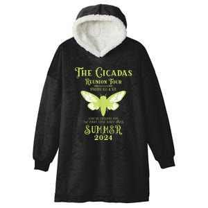 Cicada Concert Fest Lover The Cicada Reunion U.S Tours 2024 Gift Hooded Wearable Blanket