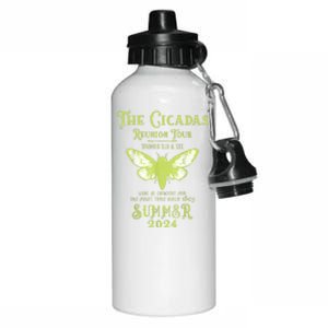 Cicada Concert Fest Lover The Cicada Reunion U.S Tours 2024 Gift Aluminum Water Bottle