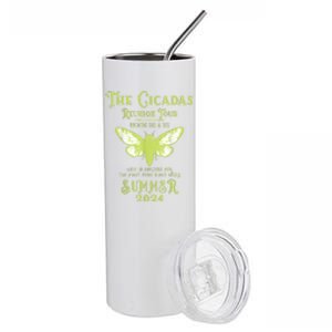 Cicada Concert Fest Lover The Cicada Reunion U.S Tours 2024 Gift Stainless Steel Tumbler