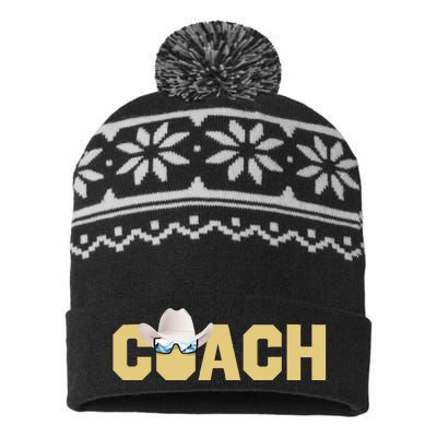 Coach Colorado Football Coach Design USA-Made Snowflake Beanie