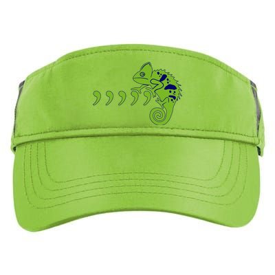 COMMA CHAMELEON FUNNY SONG PARODY MEME Adult Drive Performance Visor