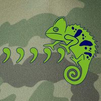 COMMA CHAMELEON FUNNY SONG PARODY MEME Legacy Tie Dye Trucker Hat