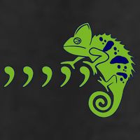 COMMA CHAMELEON FUNNY SONG PARODY MEME Garment-Dyed Fleece Hoodie