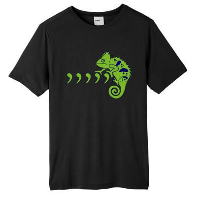 COMMA CHAMELEON FUNNY SONG PARODY MEME Tall Fusion ChromaSoft Performance T-Shirt