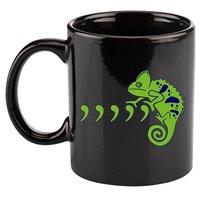 COMMA CHAMELEON FUNNY SONG PARODY MEME 11oz C Handle Ceramic Mug