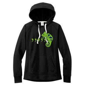 COMMA CHAMELEON FUNNY SONG PARODY MEME Women's Fleece Hoodie