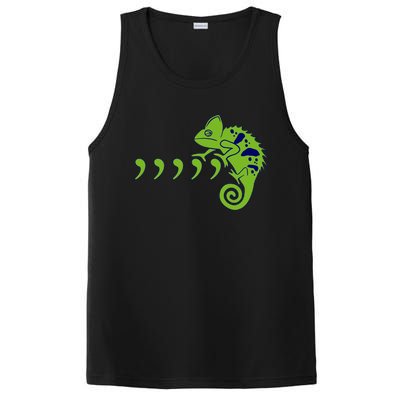 COMMA CHAMELEON FUNNY SONG PARODY MEME PosiCharge Competitor Tank