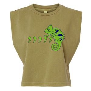 COMMA CHAMELEON FUNNY SONG PARODY MEME Garment-Dyed Women's Muscle Tee