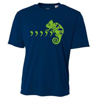 COMMA CHAMELEON FUNNY SONG PARODY MEME Cooling Performance Crew T-Shirt