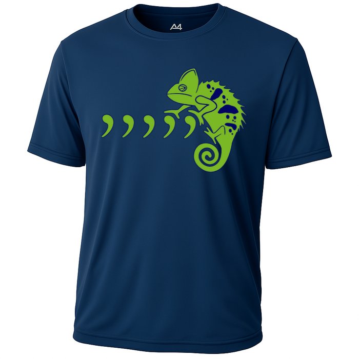 COMMA CHAMELEON FUNNY SONG PARODY MEME Performance Shirt