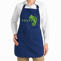 COMMA CHAMELEON FUNNY SONG PARODY MEME Apron