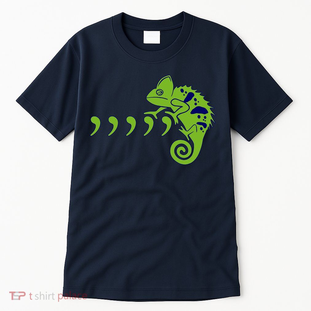 COMMA CHAMELEON FUNNY SONG PARODY MEME Tall T-Shirt
