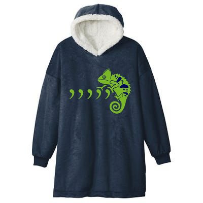 COMMA CHAMELEON FUNNY SONG PARODY MEME Hooded Wearable Blanket