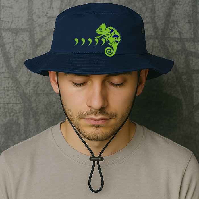 COMMA CHAMELEON FUNNY SONG PARODY MEME Bucket Hat