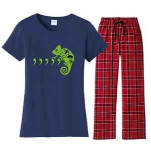 COMMA CHAMELEON FUNNY SONG PARODY MEME Women's Flannel Pajama Set