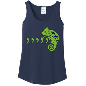 COMMA CHAMELEON FUNNY SONG PARODY MEME Ladies Essential Tank