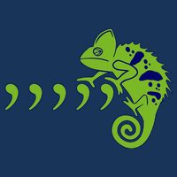 COMMA CHAMELEON FUNNY SONG PARODY MEME Youth Performance Sprint T-Shirt