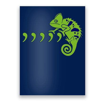 COMMA CHAMELEON FUNNY SONG PARODY MEME Poster