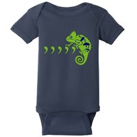 COMMA CHAMELEON FUNNY SONG PARODY MEME Baby Bodysuit