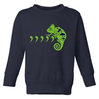COMMA CHAMELEON FUNNY SONG PARODY MEME Toddler Sweatshirt
