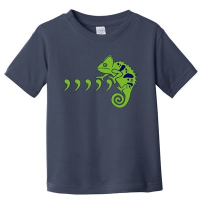 COMMA CHAMELEON FUNNY SONG PARODY MEME Toddler T-Shirt