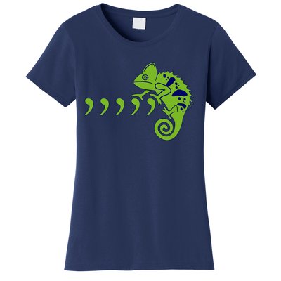 COMMA CHAMELEON FUNNY SONG PARODY MEME Women's T-Shirt