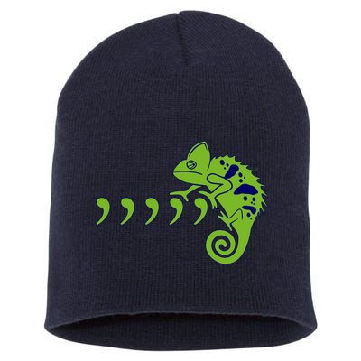 COMMA CHAMELEON FUNNY SONG PARODY MEME Short Acrylic Beanie