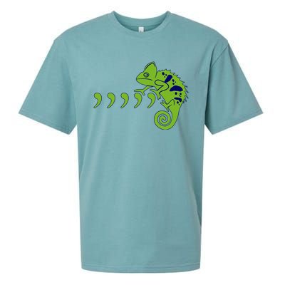 COMMA CHAMELEON FUNNY SONG PARODY MEME Sueded Cloud Jersey T-Shirt