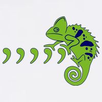 COMMA CHAMELEON FUNNY SONG PARODY MEME Garment-Dyed Sweatshirt