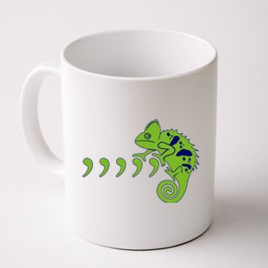 COMMA CHAMELEON FUNNY SONG PARODY MEME Coffee Mug