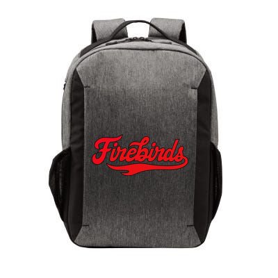 Carthage College Firebirds Classic Athletic Script Throwback Vector Backpack